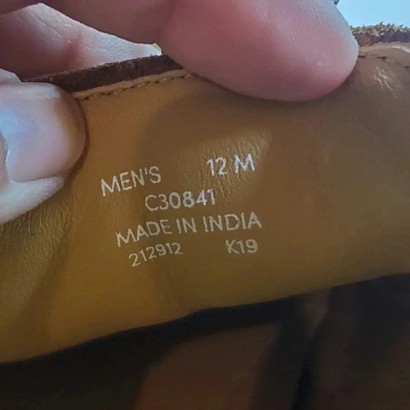 VGUC Mens Cole Haan Morris Plain Oxford Shoes size 12 M Tan Brown C30693 main image 7